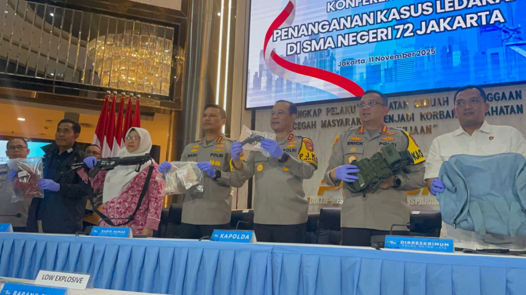 Kasus Ledakan, Polisi: Kami Temukan 7 Bom di Sekitar SMAN 72 Jakarta