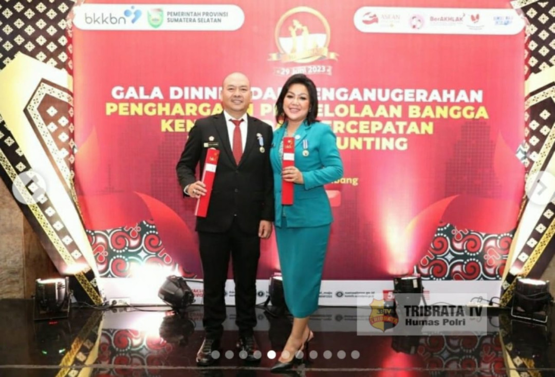 Berhasil Turunkan Kasus Stunting Pemkab Taput Terima Anugerah Manggala Karya Kencana