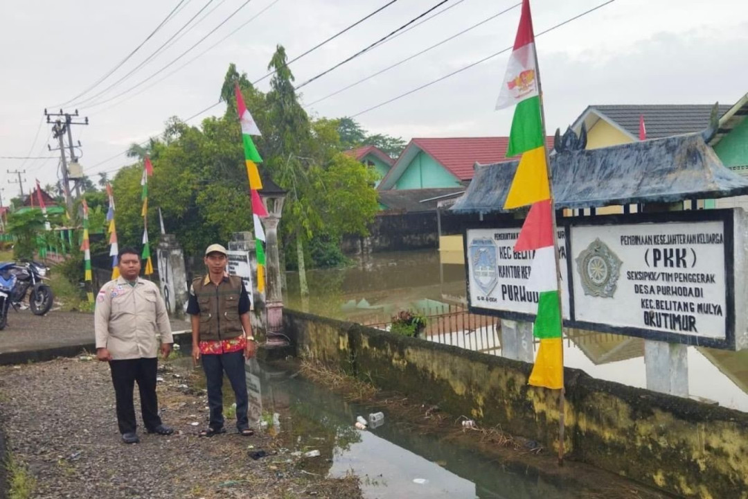 Kemensos Dirikan Dapur Umum dan Salurkan Bantuan untuk Korban Banjir OKU Timur