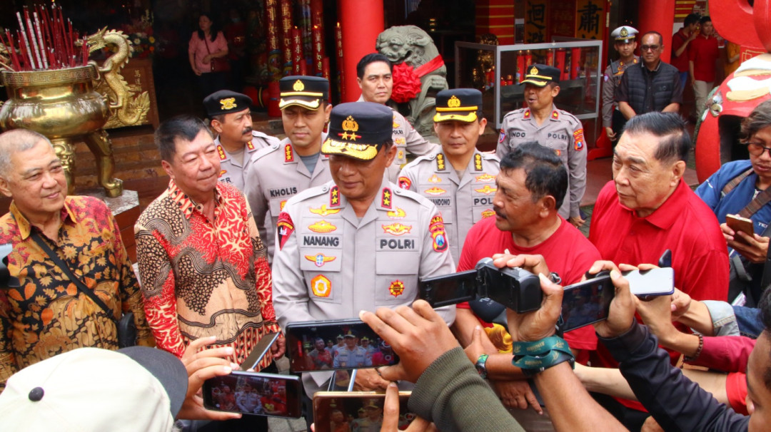 Kapolda Jatim Pastikan Pengamanan Imlek di Malang Berjalan Kondusif