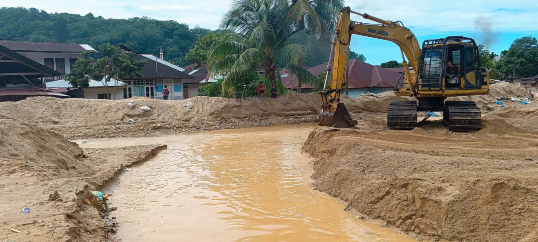 Normalisasi Sungai Aek Doras Prioritas Utama Sibolga