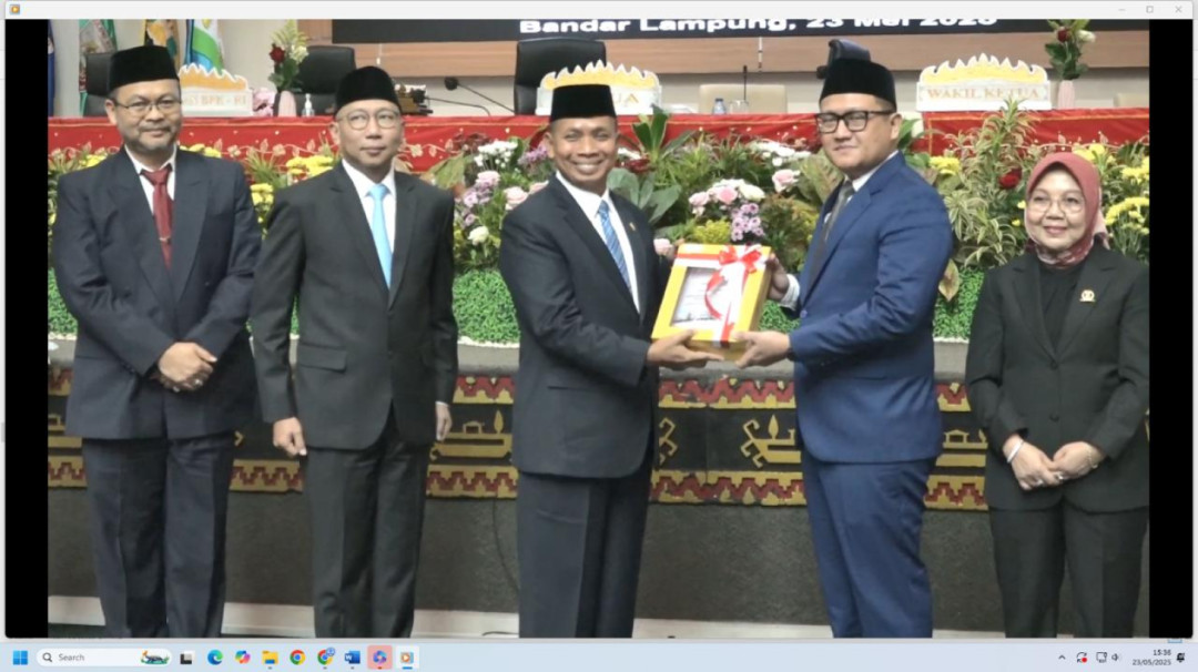 Lampung Raih Opini WTP ke-11 Berturut-turut dari BPK RI