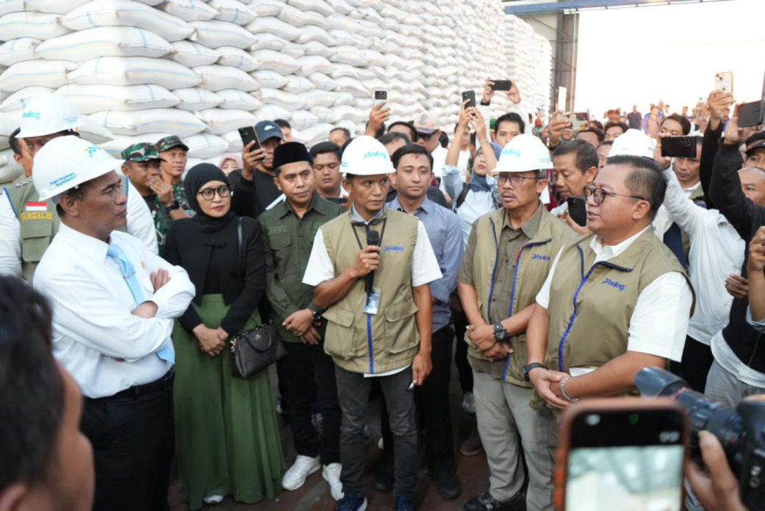Stok Beras Nasional Tembus 4,9 Juta Ton, BULOG Pastikan Aman