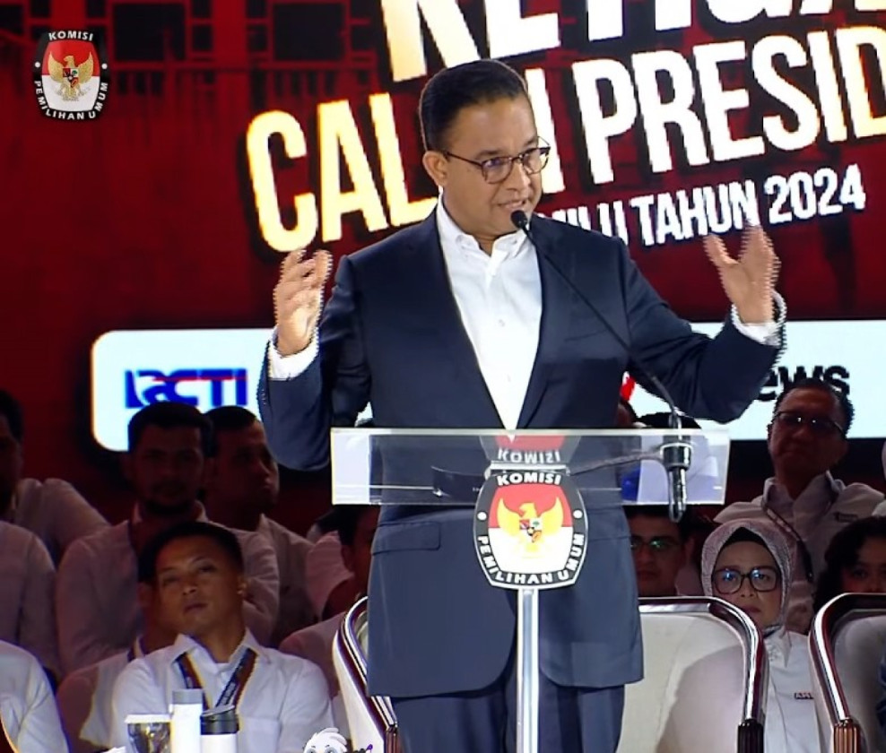 Sampaikan Visi Misi, Anies Percaya Diri Sebut Sering Aktif di Forum Global 