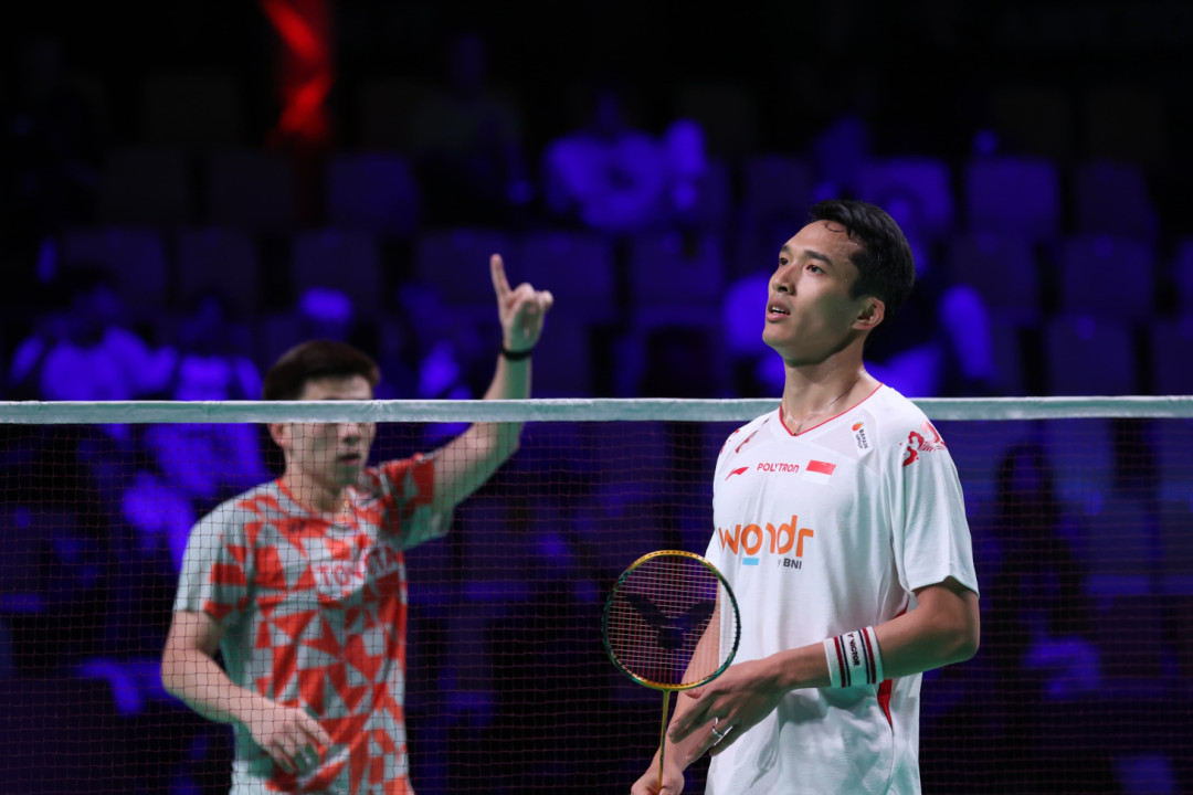 Piala Thomas 2026: Jonatan Christie Gagal Sumbang Poin, Indonesia Tertinggal 0-1 dari Tailan