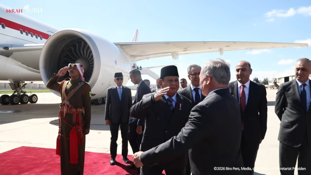 Raja Abdullah II Antar Presiden Prabowo ke Bandara, Tanda Kedekatan Indonesia–Yordania