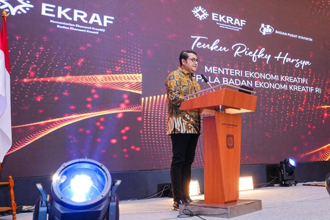 Menteri Ekraf Sambut Pertumbuhan Ekonomi, Dukung Sensus Ekonomi