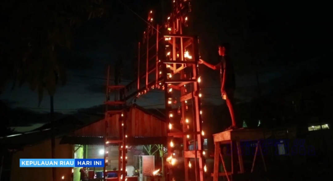 Tradisi Gerbang Lampu Colok Tujuh Likur Kembali Dilombakan