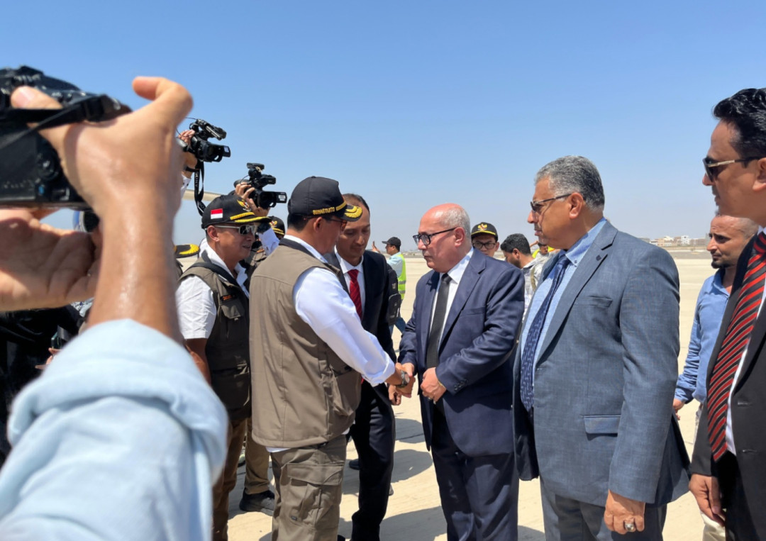 Bantuan 67,5 Ton dari Indonesia Tiba di Yaman