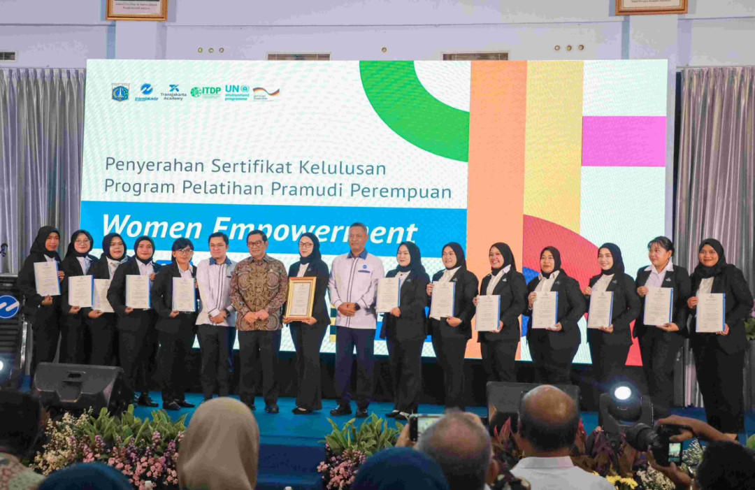 Gubernur Pramono Dorong Kenaikan Jumlah Pramudi Perempuan Transjakarta