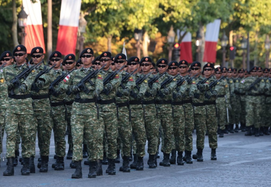 Patriot Indonesia Kibarkan Nama Bangsa di Jantung Paris Jelang Bastille Day