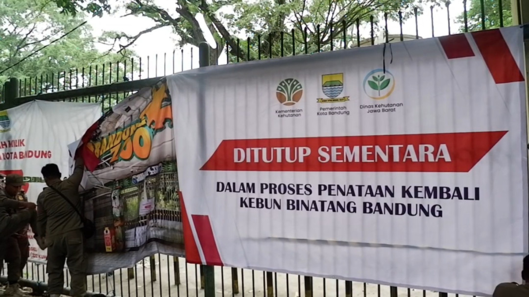 Libur Lebaran, Kebun Binatang Bandung Masih Ditutup