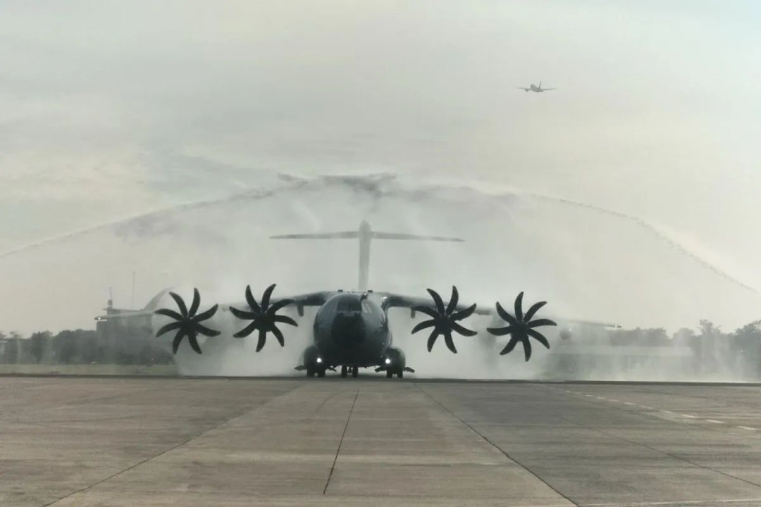 Pesawat Airbus A400M Pertama untuk TNI AU Resmi Tiba di Indonesia Hari Ini