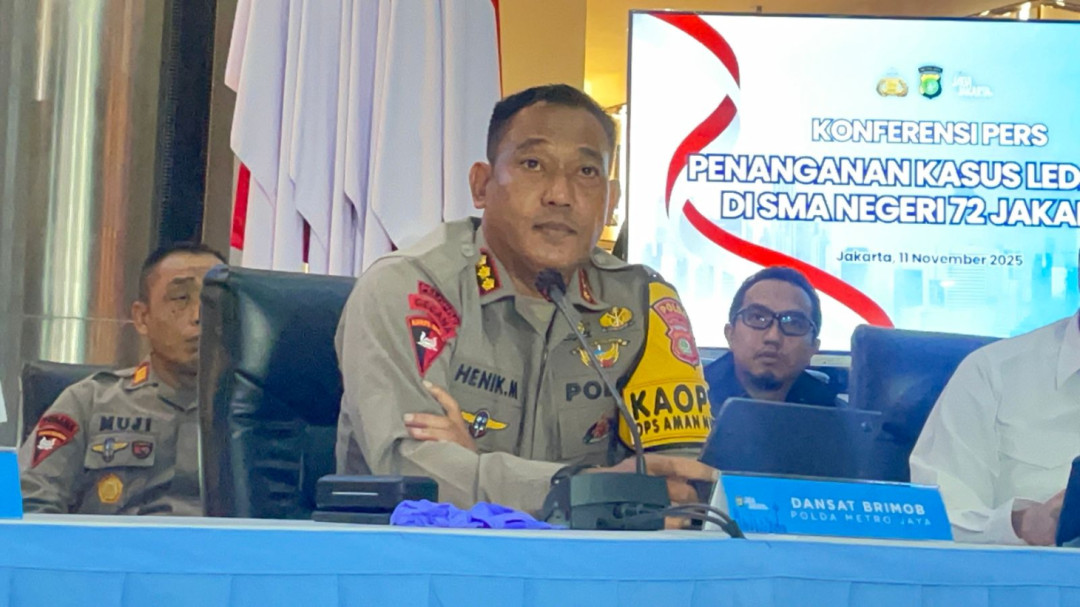 Polisi Ungkap 3 TKP Kasus Ledakan di SMAN 72 Jakarta