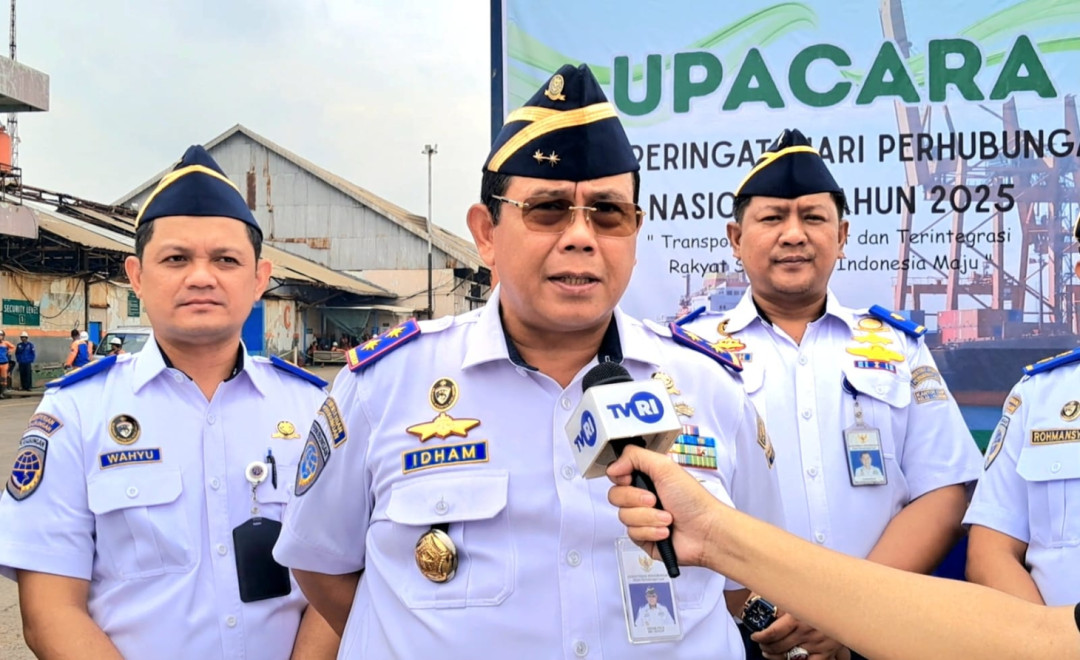 Peringati Harhubnas 2025, Kepala KSOP Palembang Sampaikan Pesan Insan Transportasi Sumsel