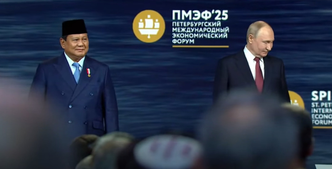 Presiden Prabowo Hadiri Forum SPIEF'25 Sebagai Tamu Kehormatan Presiden Putin