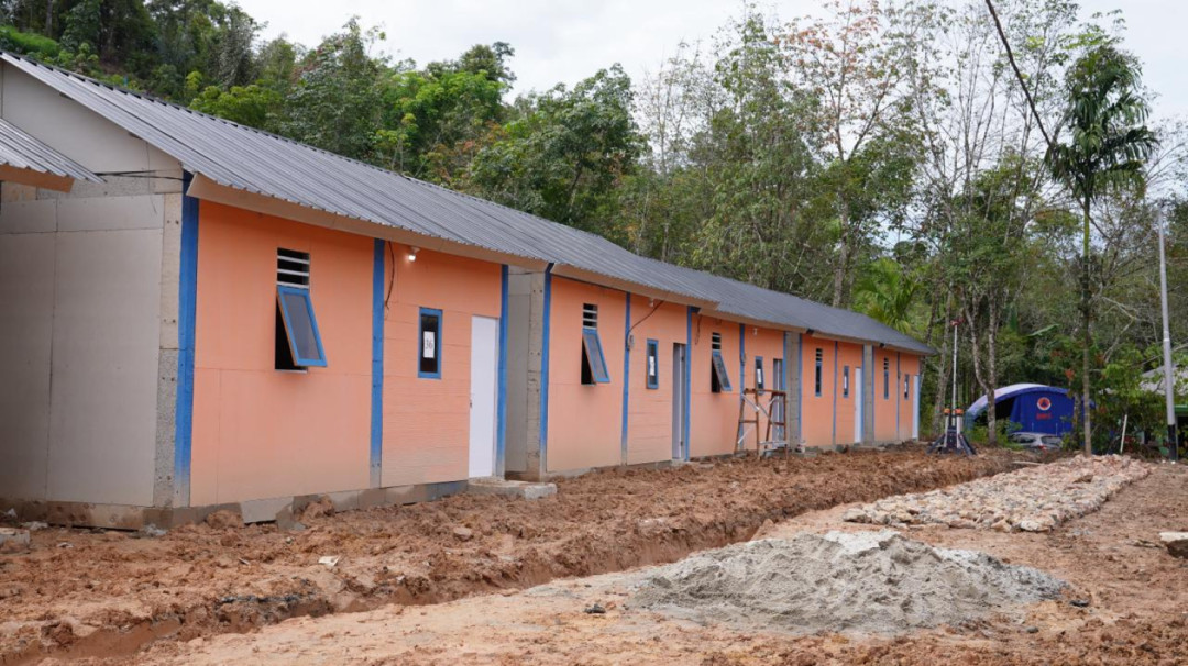 BNPB Percepat Penyelesaian Huntara untuk Korban Banjir dan Longsor di Tapanuli Utara