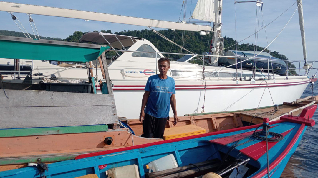 Yacht Asing Tabrak Kapal Nelayan di Anambas