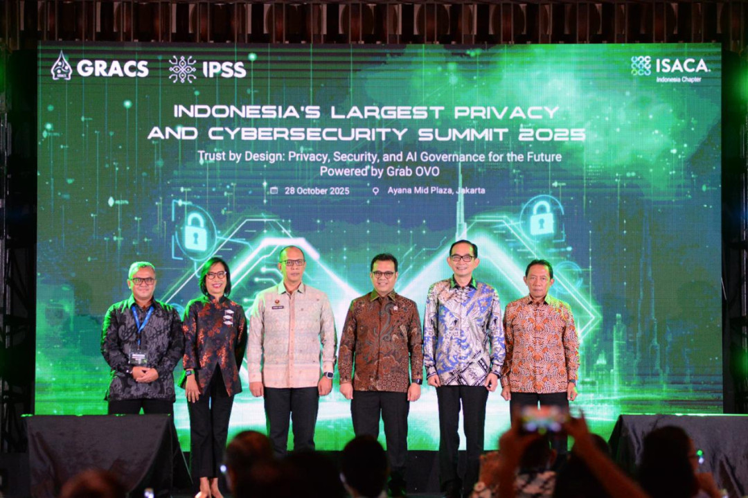 Komdigi Terima Laporan Riset Legitimate Interest dari Grab dan Veda Praxis di Forum GRACS IPSS 2025