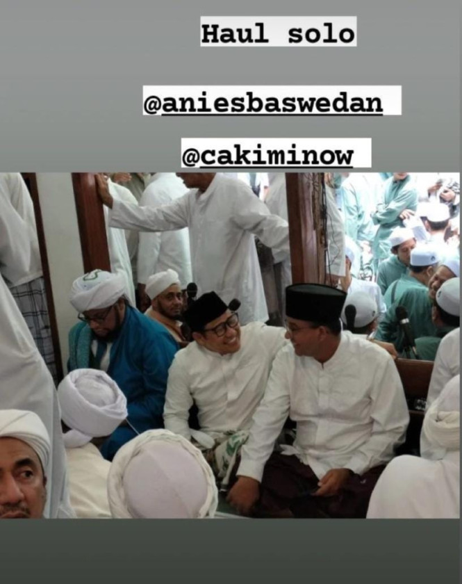 Pasangan AMIN Hadiri Haul di Solo