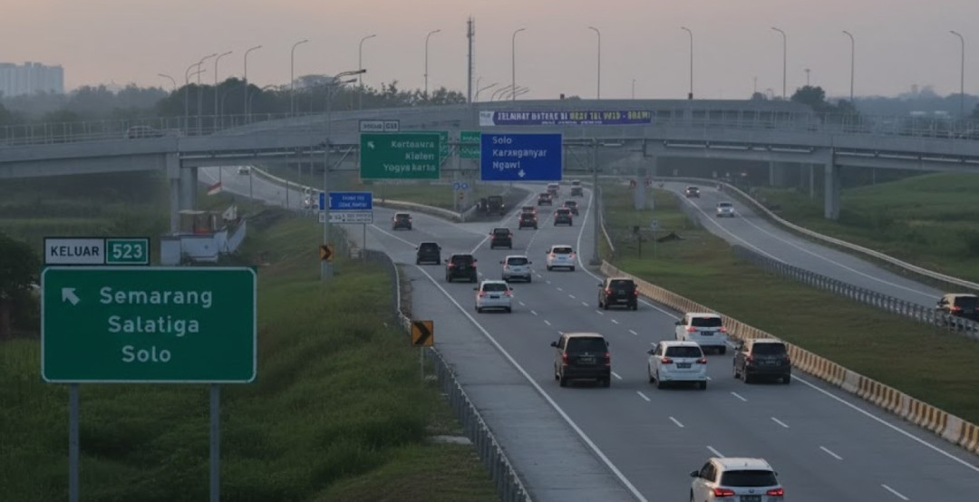 1,3 Juta Kendaraan Tinggalkan Jabotabek Jelang Tahun Baru