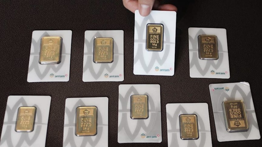 Harga Emas Antam Naik ke Rp2,83 Juta Per Gram