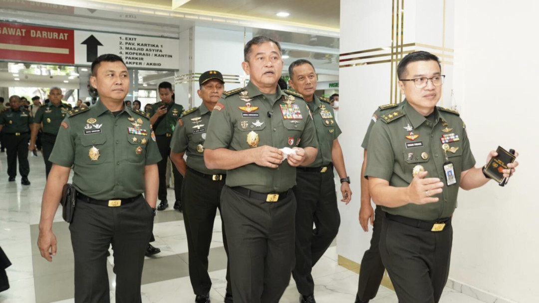 KSAD Pastikan Kualitas Fasilitas Kesehatan di RSPAD Gatot Soebroto Memadai