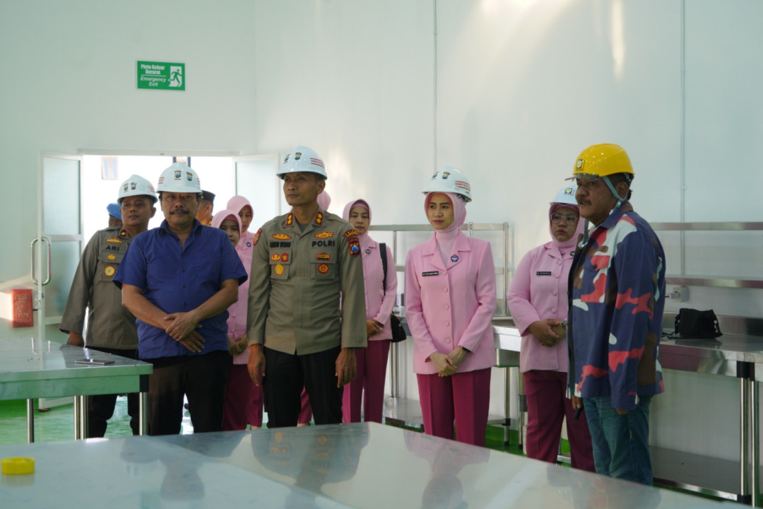 Polres Ponorogo Rampungkan Tiga Dapur SPPG Dukung Program Makan Bergizi Gratis