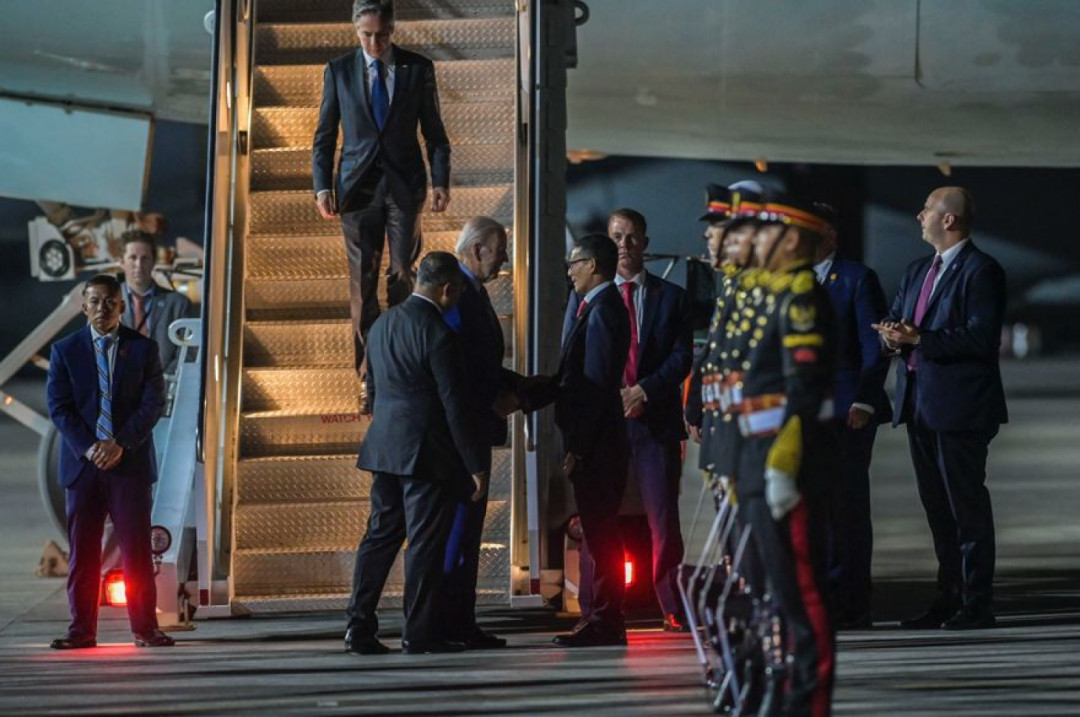 Tiba di Bali, Joe Biden Sebut Amazing, Splendid, Wonderful