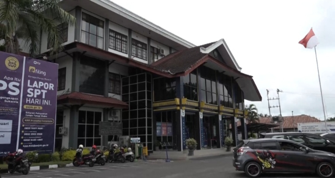 Penerimaan Pajak Gorontalo Tahun 2021 Lampaui Target