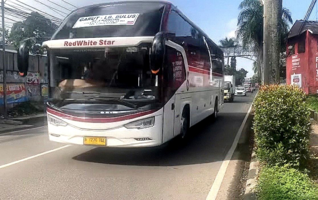 Kedatangan Pemudik di Terminal Guntur Malati Capai 5.159 Orang