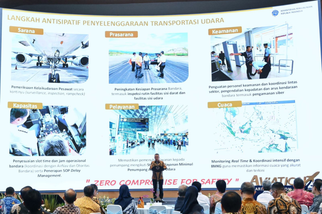 Menhub Dorong Transformasi Penerbangan Nasional Perkuat Layanan dan Daya Saing