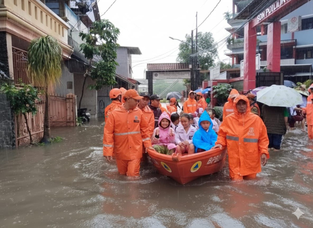 BPBD: Banjir Belum Surut, 39 RT di Jakarta Masih Terendam
