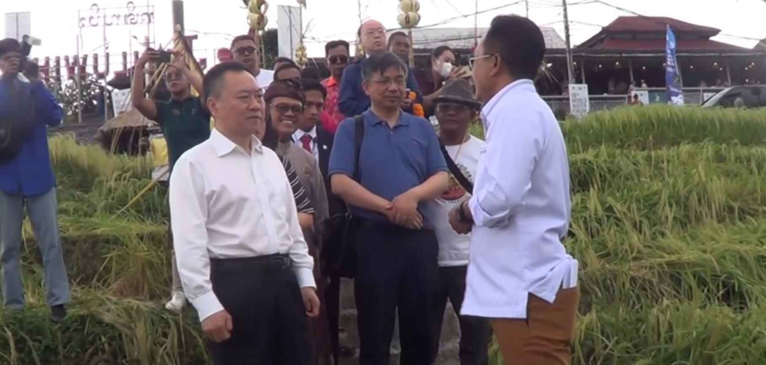 Menteri Sumber Daya Air China Kunjungi DTW Jatiluwih