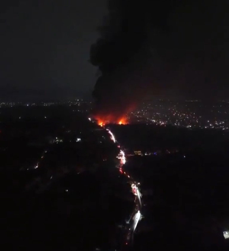 Kebakaran SPBE Cimuning Bekasi, 12 Orang Luka Bakar Parah