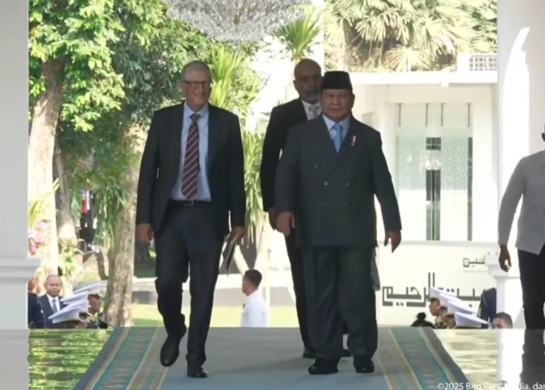 Pagi Ini Presiden Prabowo Sambut Bill Gates di Istana