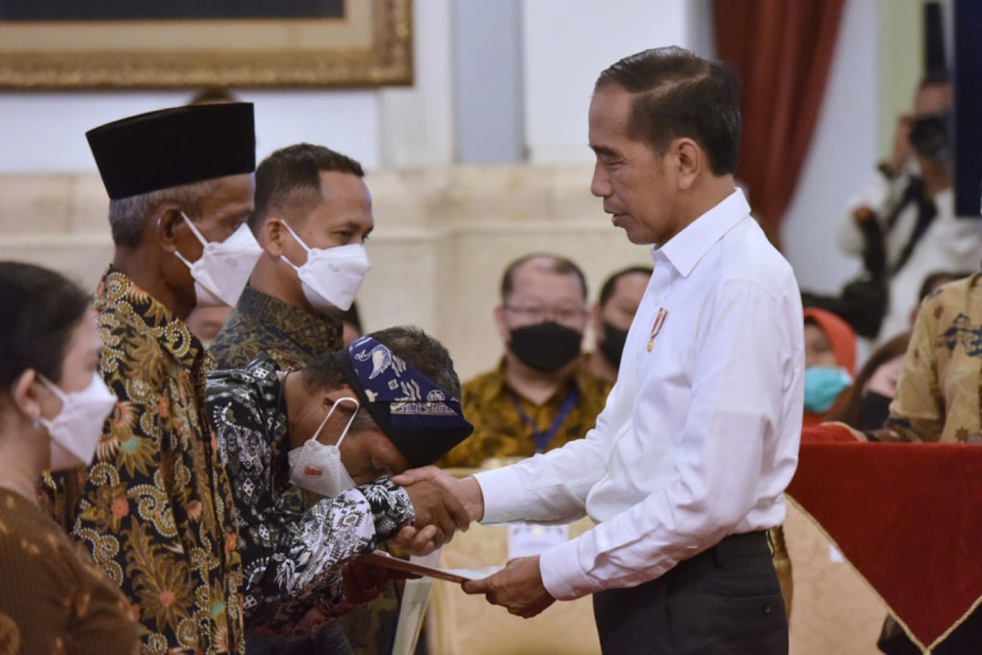 Serahkan 1,55 Juta Sertifikat Tanah untuk Rakyat, Presiden Jokowi Harap Tidak Ada Lagi Konflik