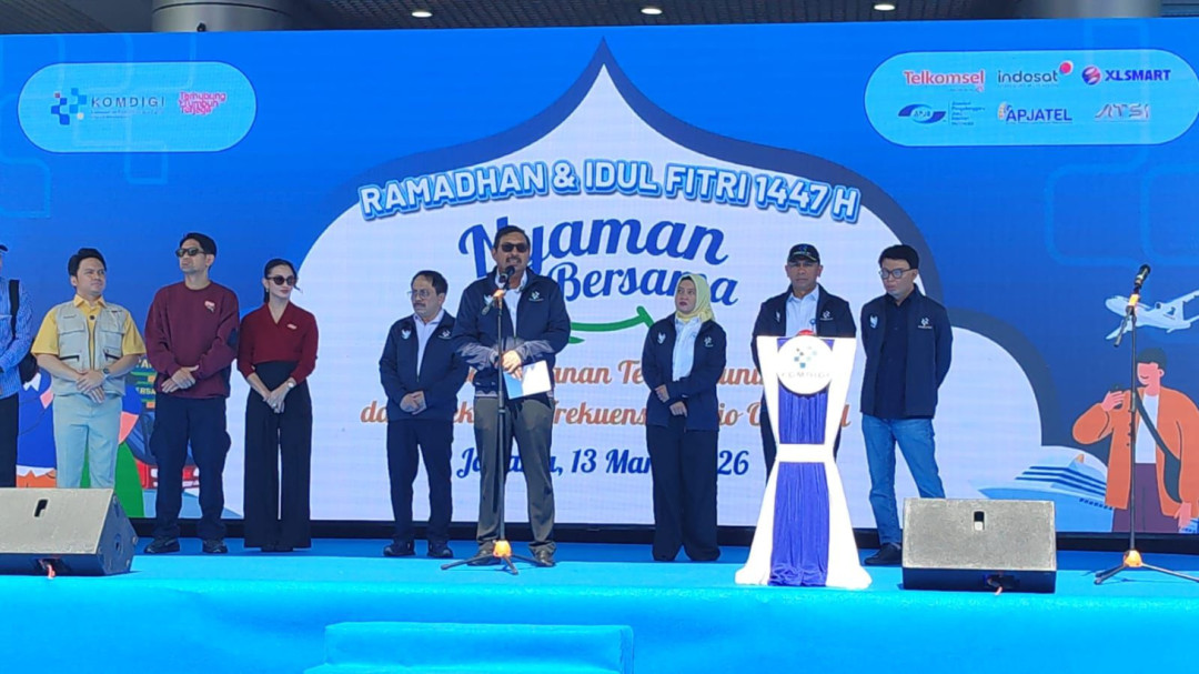 Komdigi: Trafik Telekomunikasi Melonjak Hingga 40% Saat Mudik Lebaran 2026