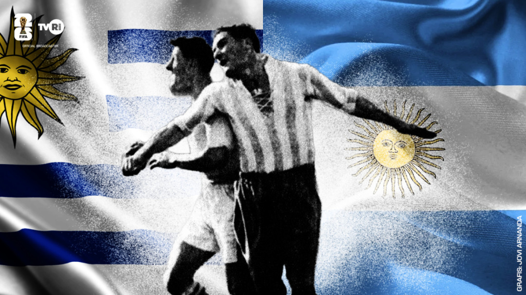 Garra Charrua Kunci Sukses Uruguai Juara Piala Dunia 1930