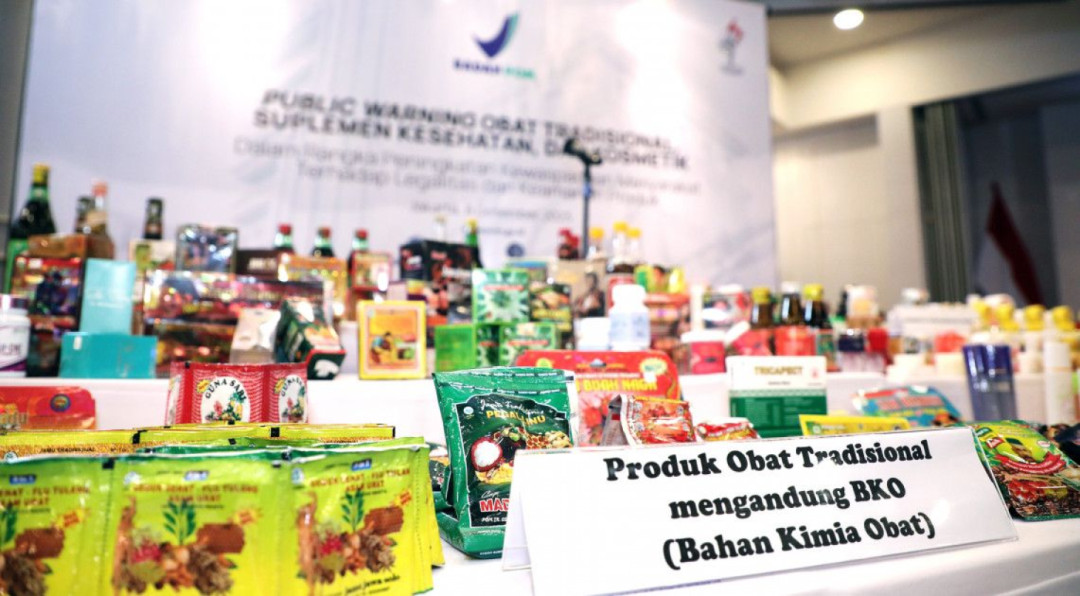 BPOM Rilis Temuan Terbaru Obat Herbal Ilegal Mengandung BKO