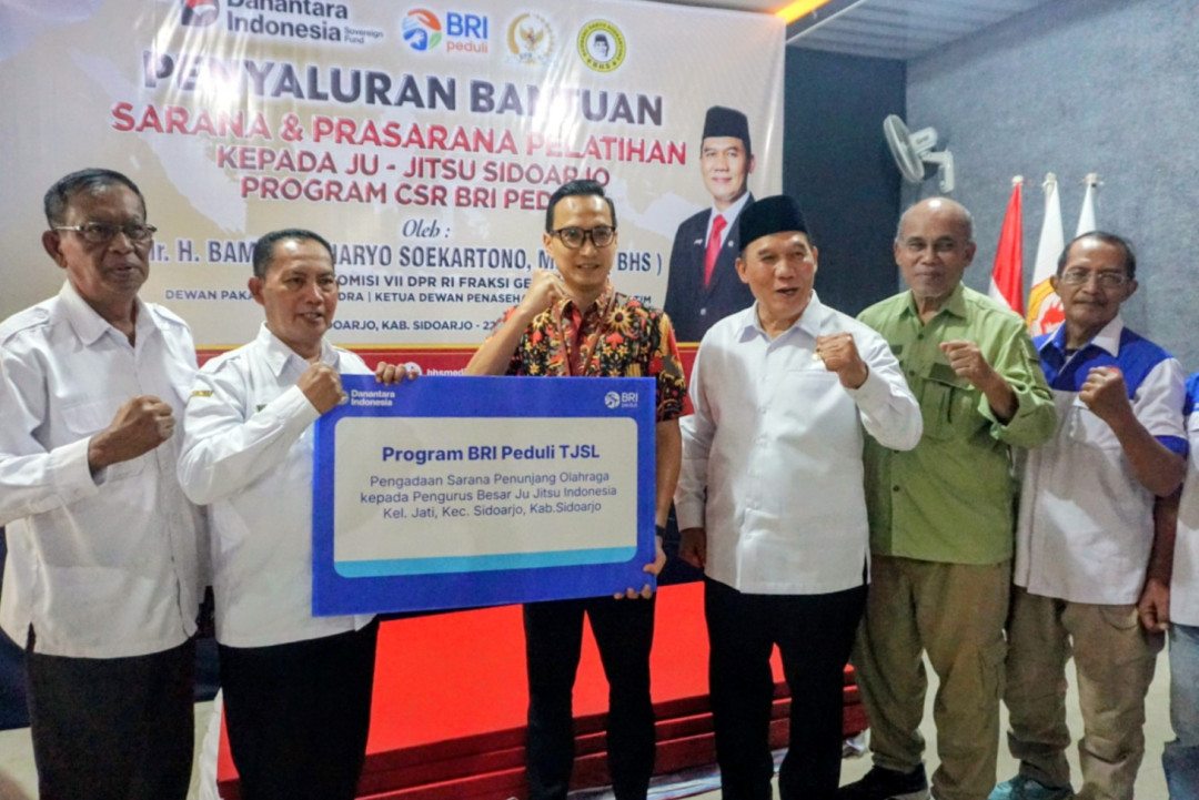 Bambang Haryo Salurkan CSR untuk Penguatan Atlet Ju-Jitsu Sidoarjo