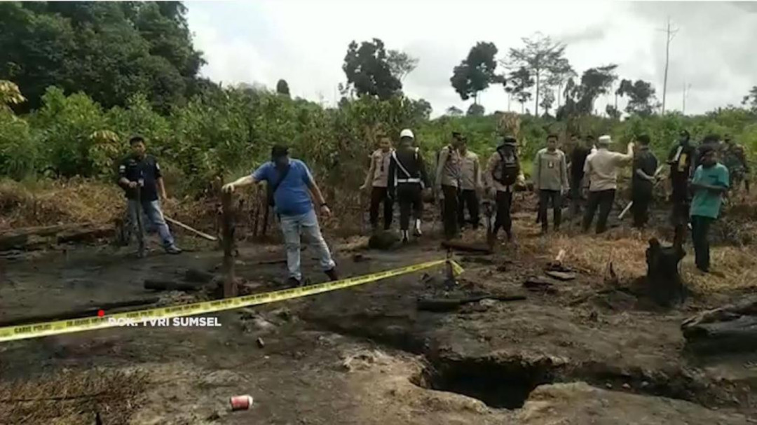 Masih Banyak di Temukkan Sumur Minyak Ilegal yang Terdeteksi di Sumsel