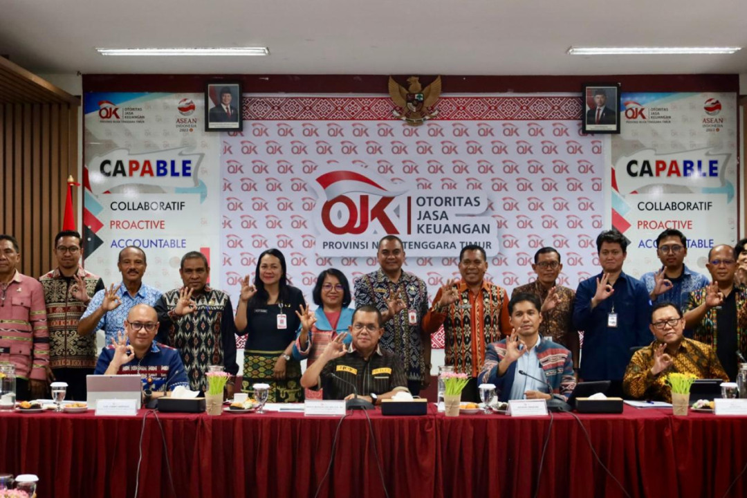 OJK dan Pemprov NTT Siapkan Strategi Perkuat Ekonomi Daerah