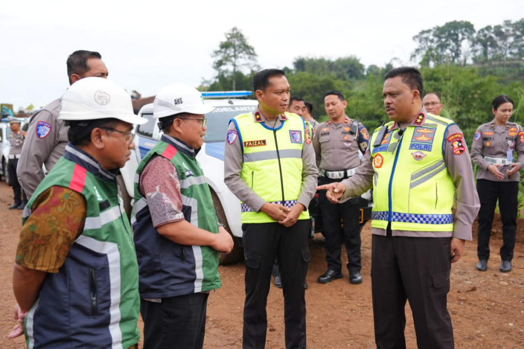 Tinjau Tol Fungsional Bocimi, Kakorlantas Polri: Sudah Siap Digunakan Mudik Lebaran 2026