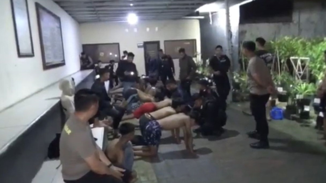 Belasan Pelajar SMK Diamankan Polisi Usai Terlibat Tawuran di Sumedang