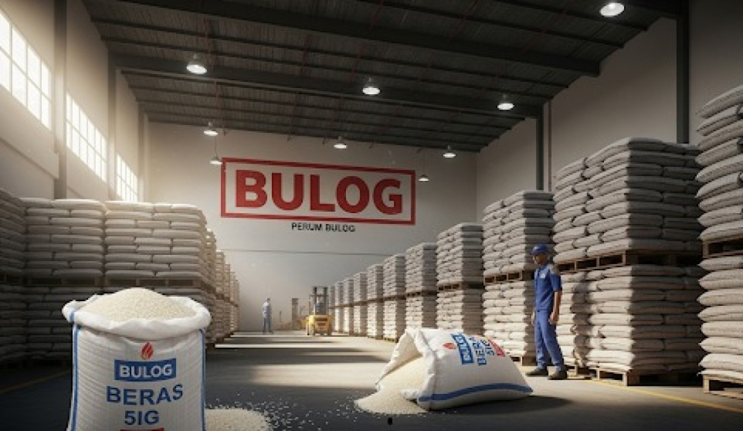Stok Beras Aman, Bulog Kantongi 3,9 Juta Ton Cadangan Nasional