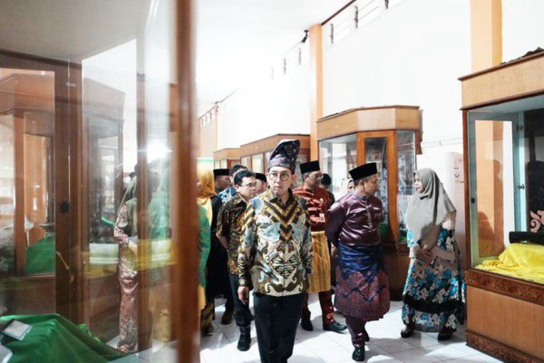 Menbud Tinjau Museum Sang Nila Utama di Pekanbaru, Tingkatkan Kualitas Museum