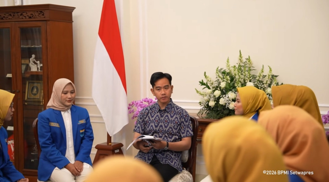 Terima Audiensi, Wapres Gibran: Perempuan Muda Harus Ambil Peran dalam Pembangunan