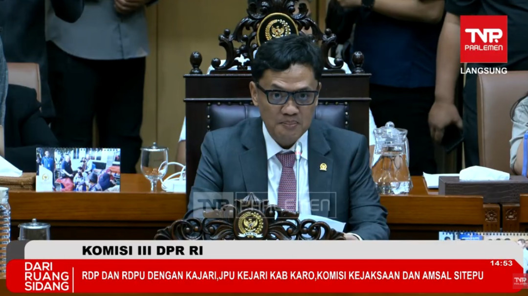 Komisi III DPR Tegaskan Tak Ada Intervensi di Kasus Amsal Sitepu