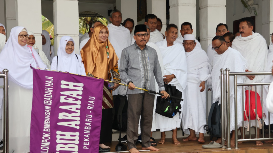 132 Jemaah Haji KBIH Arafah Ikuti Simulasi Manasik Haji